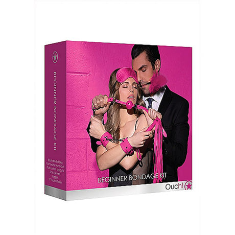 Комплект Beginners Bondage Kit розов