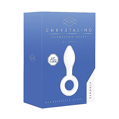 Анален разширител Chrystalino Plugger White