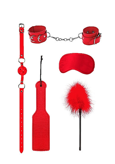 Комплект Introductory Bondage Kit No 4 червен