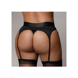 Strap-on thong with adjustable garters XL/XXL