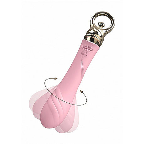 Вибратор Courage с кристал Swarovski и функция за нагряване Fairy Pink
