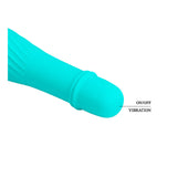 Мини вибратор Solomon тюркоаз