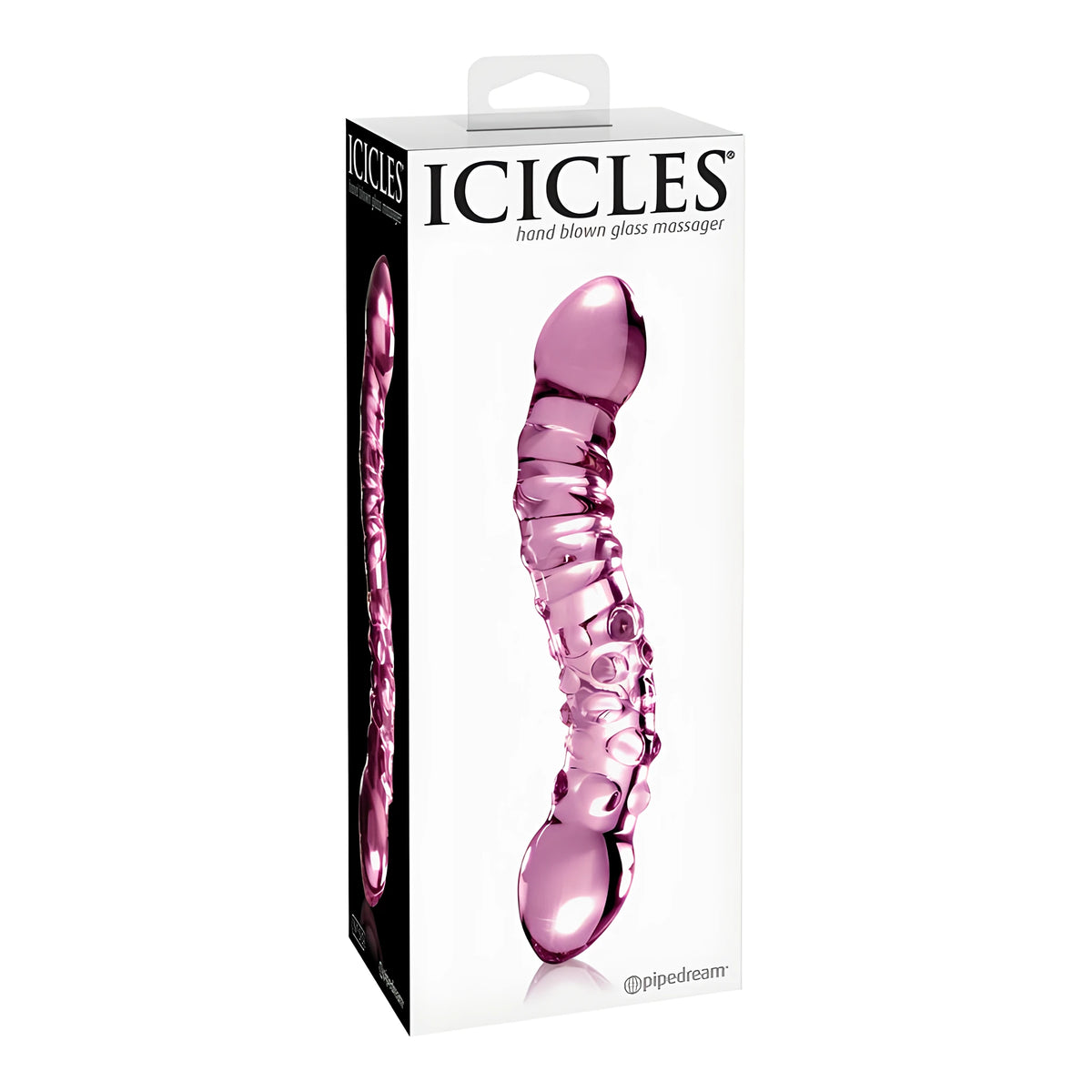 Стъклено дилдо Icicles No 55 – снимка 5
