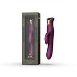 Вибратор Mose Velvet Purple с кристал Swarovski