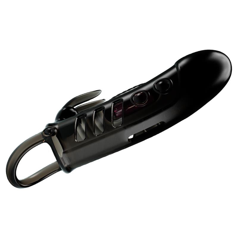 Пенис удължител с вибрация Sloane Black