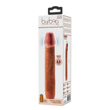 Кутия на вибратор Bob 22 см Brown с надписи Barbara, Baile, Soft Skin, 8.8 инча, 2 AA батерии и Multi-speed vibration