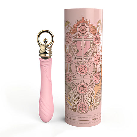 Вибратор Courage с кристал Swarovski и функция за нагряване Fairy Pink – снимка 10