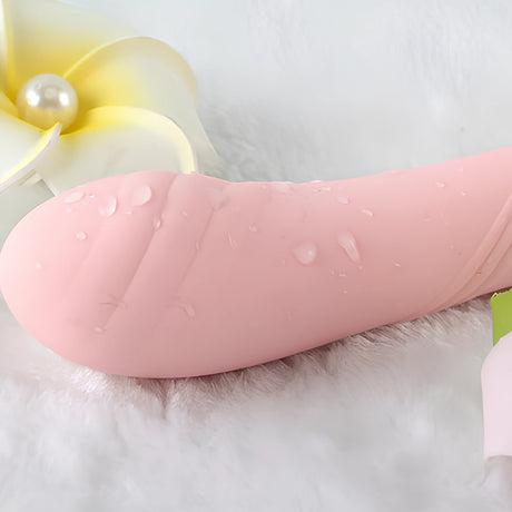 Вибратор Courage с кристал Swarovski и функция за нагряване Fairy Pink – снимка 9