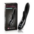 Вибратор Daring Danny Black Edition на My Stim в черно до черната си кутия с надпис „with Vibration & E-Stim“