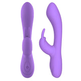 Вибратор Mauve с течен силикон – снимка 3