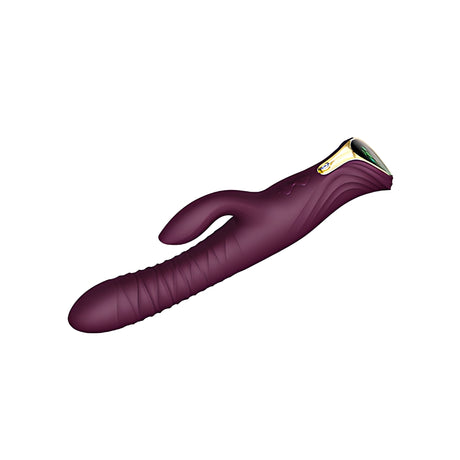 Вибратор Mose Velvet Purple с кристал Swarovski – снимка 4