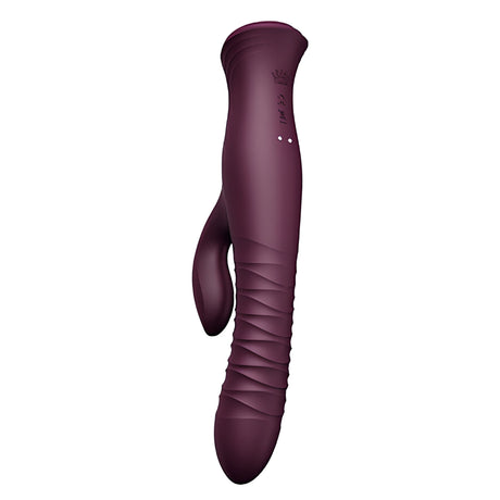 Вибратор Mose Velvet Purple с кристал Swarovski – снимка 6