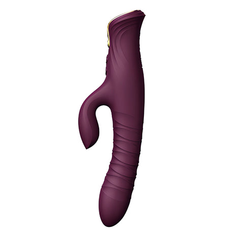 Вибратор Mose Velvet Purple с кристал Swarovski – снимка 7