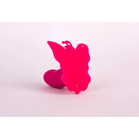 Вибратор с клитор стимулатор Lydia I Smart Butterfly Pink – снимка 3