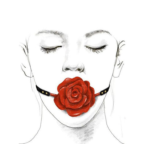 Наустник Rose Ball Gag