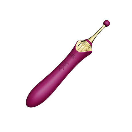Вибратор Bess с 3 приставки Velvet Purple