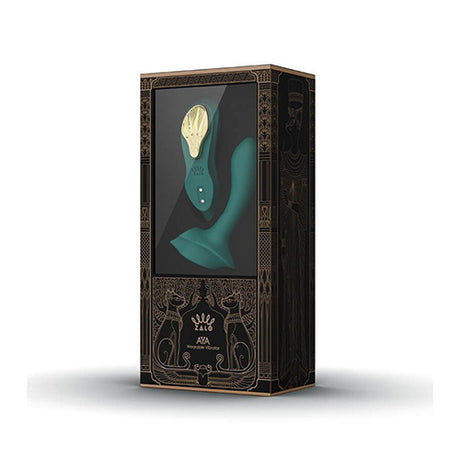 Стимулатор с дистанционно управление Aya Turquoise Green