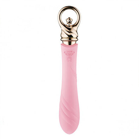 Вибратор Courage с кристал Swarovski и функция за нагряване Fairy Pink