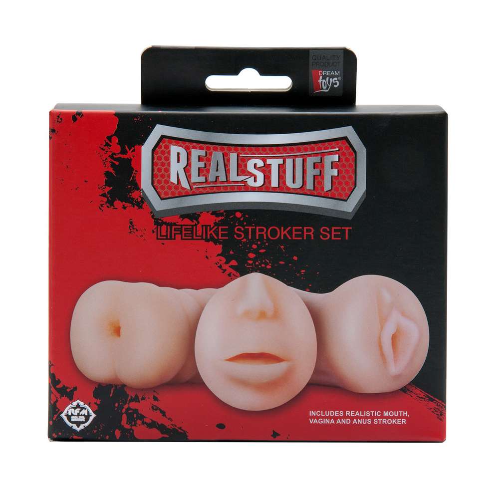 Комплект мастурбатори Realstuff