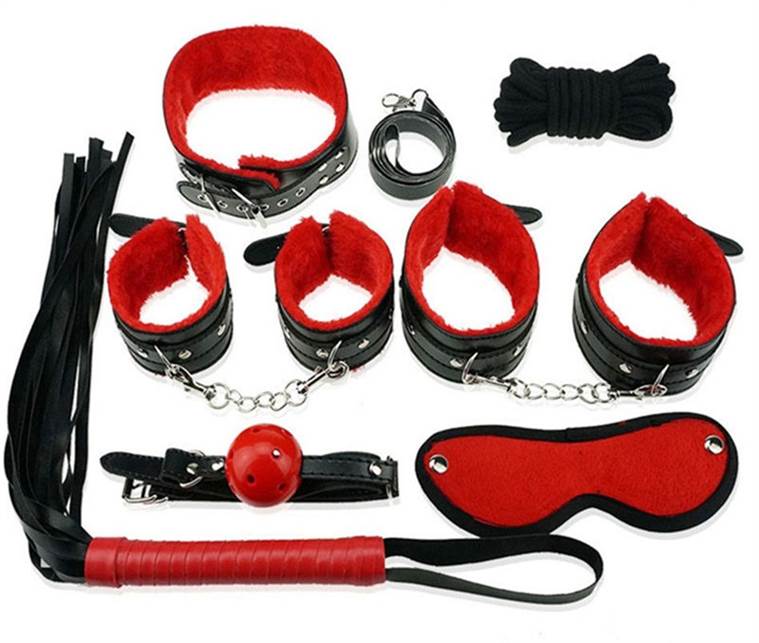 Комплект BDSM CLEOPATRA червено/черен