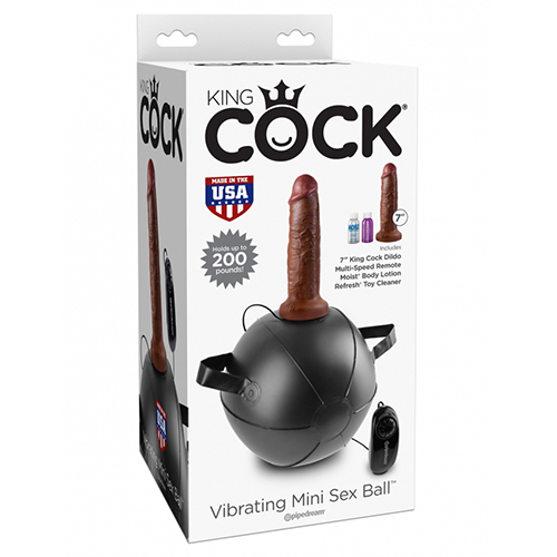 Вибрираща мини секс топка King Cock
