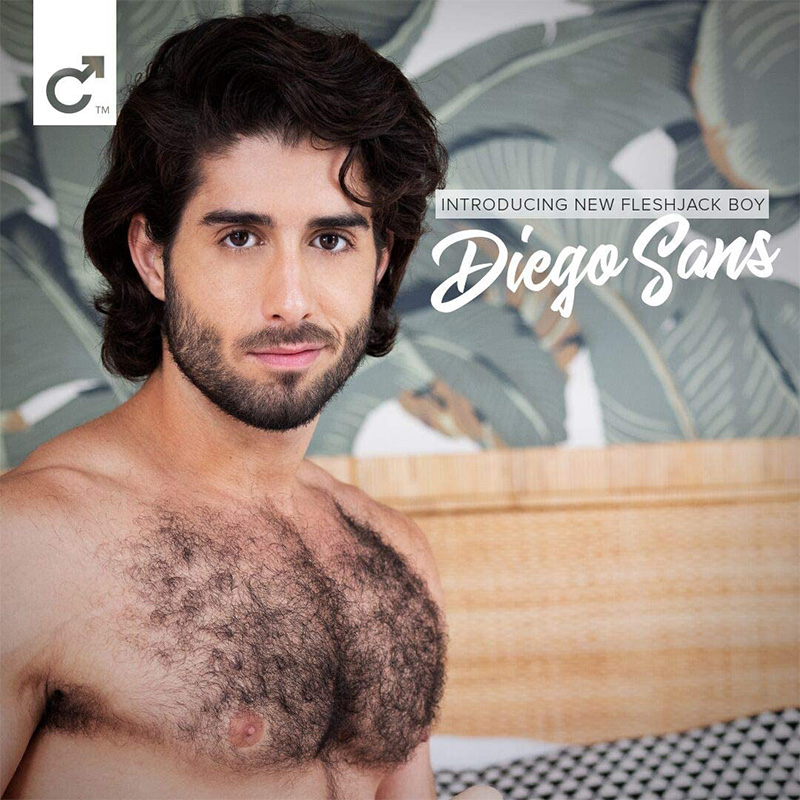 Дилдо отливка на порно актьор Diego Sans