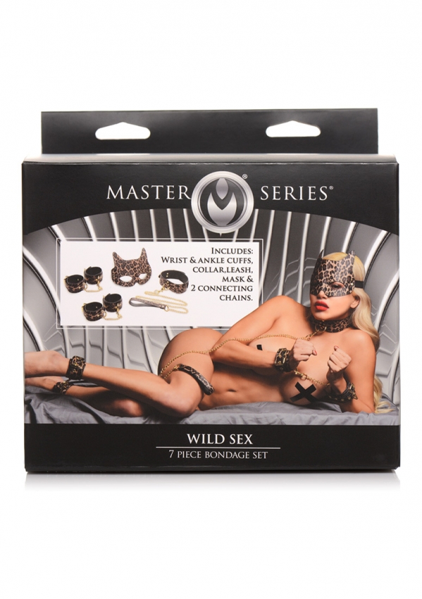 Леопардов BDSM секс комплект