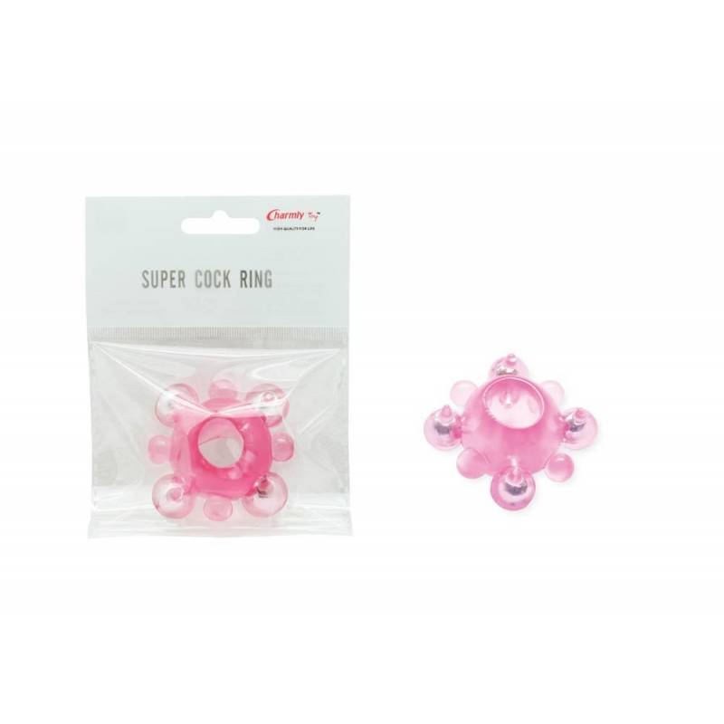 Charmly Super Cock Ring Pink No 2