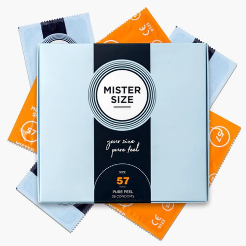 Презервативи Mister Size - 5 бр.