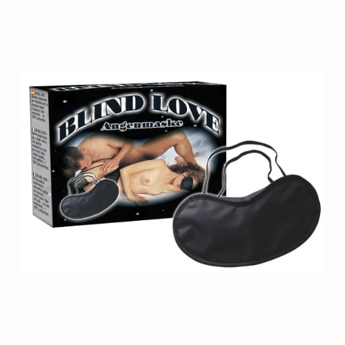 Маска за очи, черна