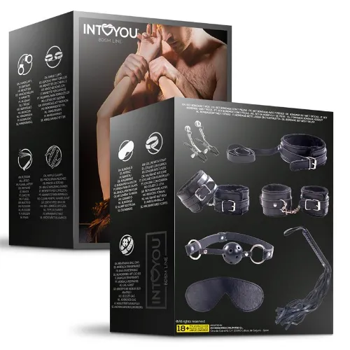 BDSM комплект Furry Kit - 7 части