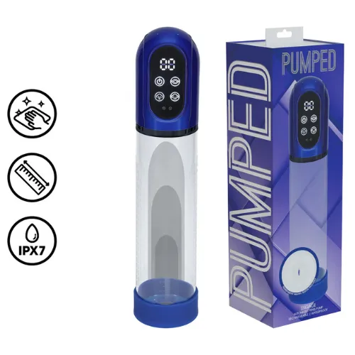 Автоматична пенис помпа Engage Blue