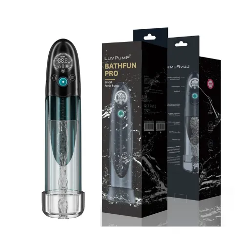 Пенис помпа BathFun Pro със силиконов ръкав
